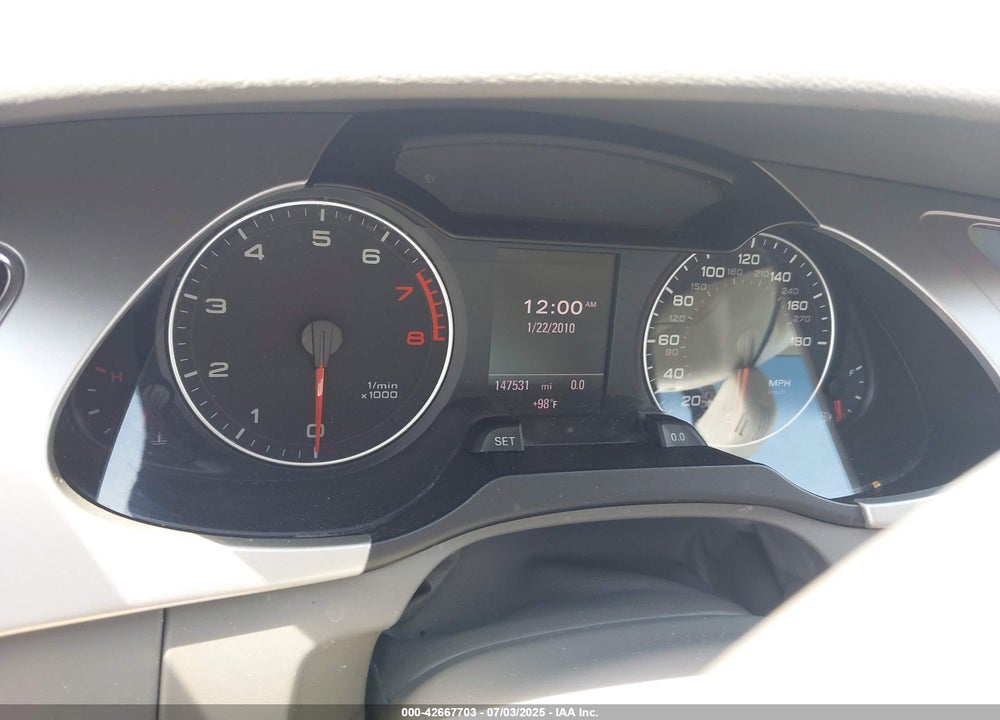 2012 AUDI A4 VIN: WAUFFAFL9CN013317
