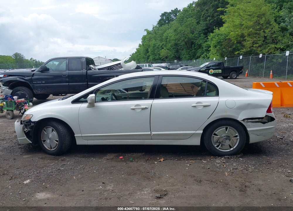 2007 HONDA CIVIC HYBRID VIN: JHMFA362X7S023610