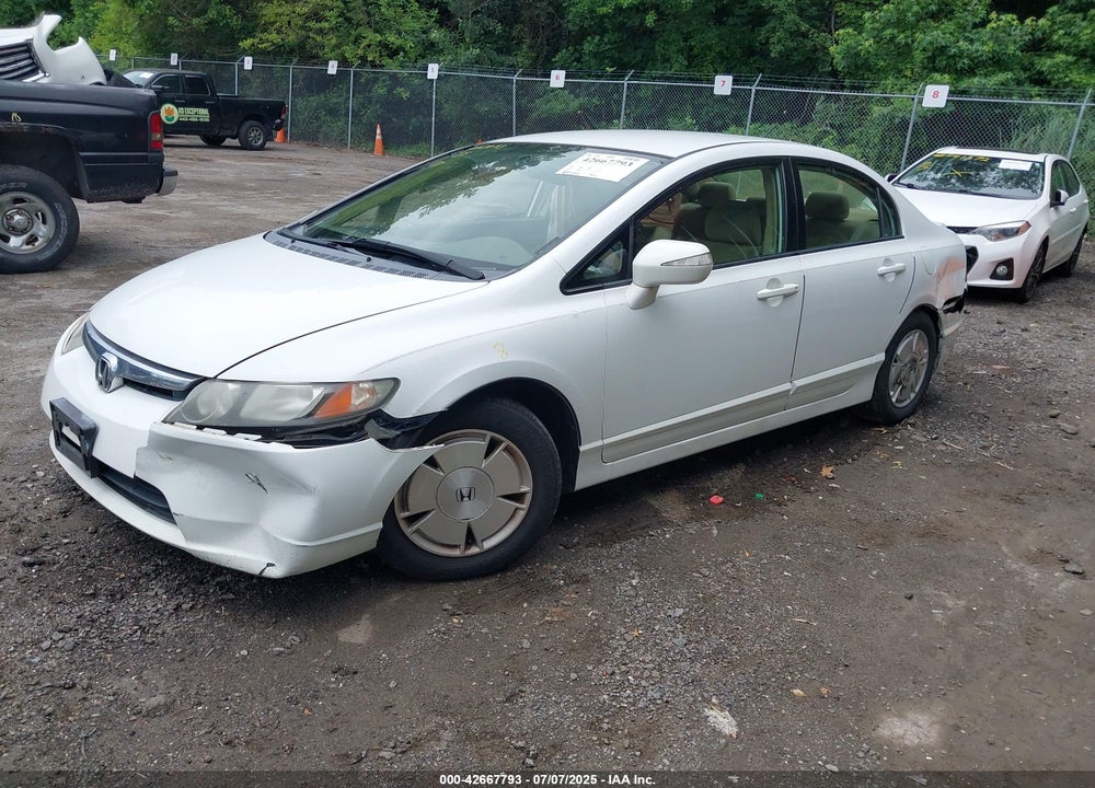 2007 HONDA CIVIC HYBRID VIN: JHMFA362X7S023610