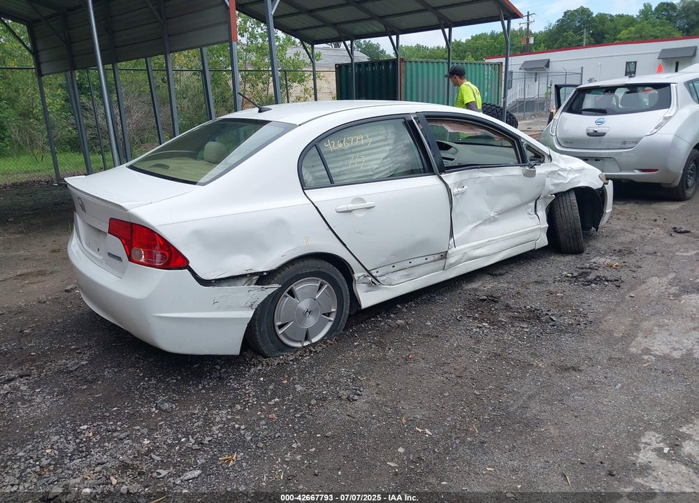 2007 HONDA CIVIC HYBRID VIN: JHMFA362X7S023610