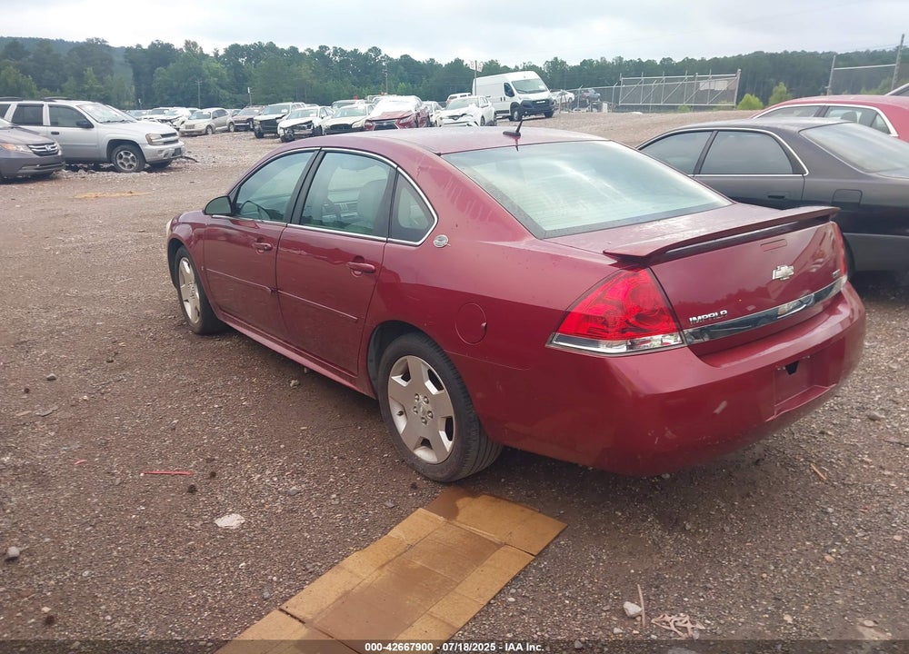 2008 CHEVROLET IMPALA LT VIN: 2G1WV58K481340338