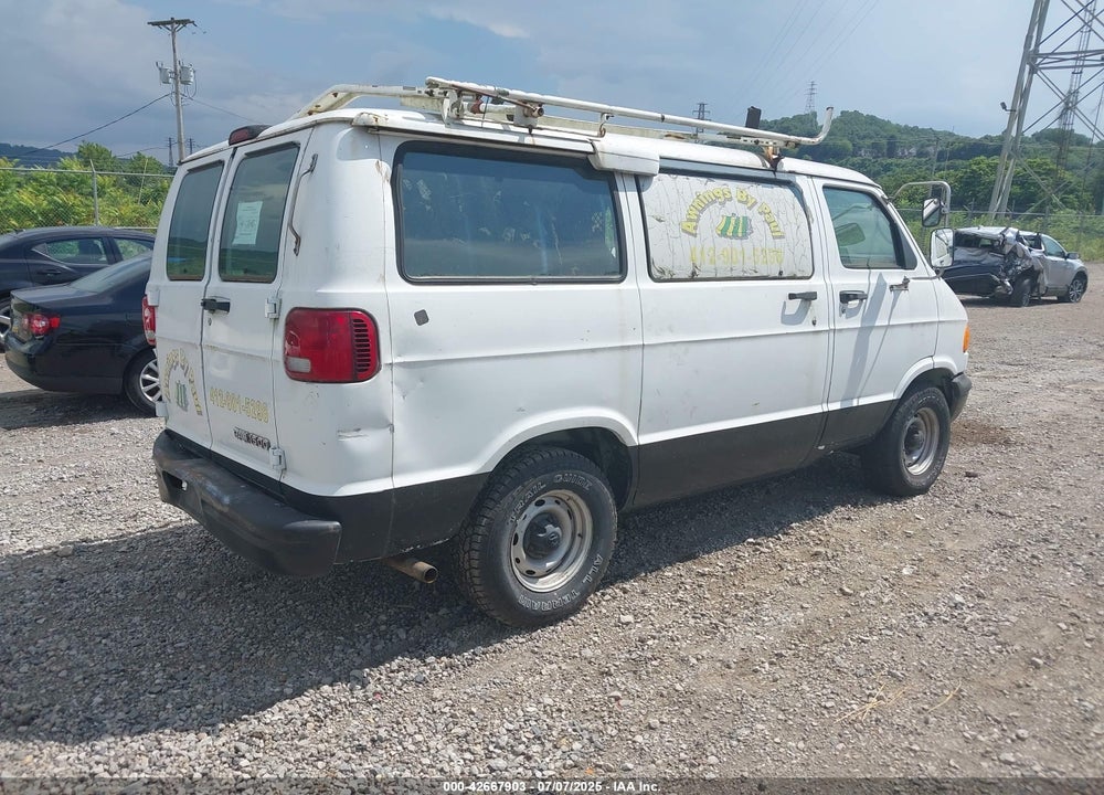 2002 DODGE RAM VAN 1500 CONVERSION VIN: 2B7HB11X52K128184