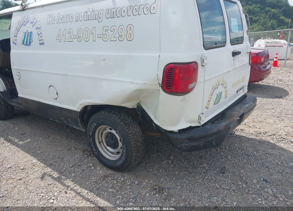 2002 DODGE RAM VAN 1500 CONVERSION VIN: 2B7HB11X52K128184