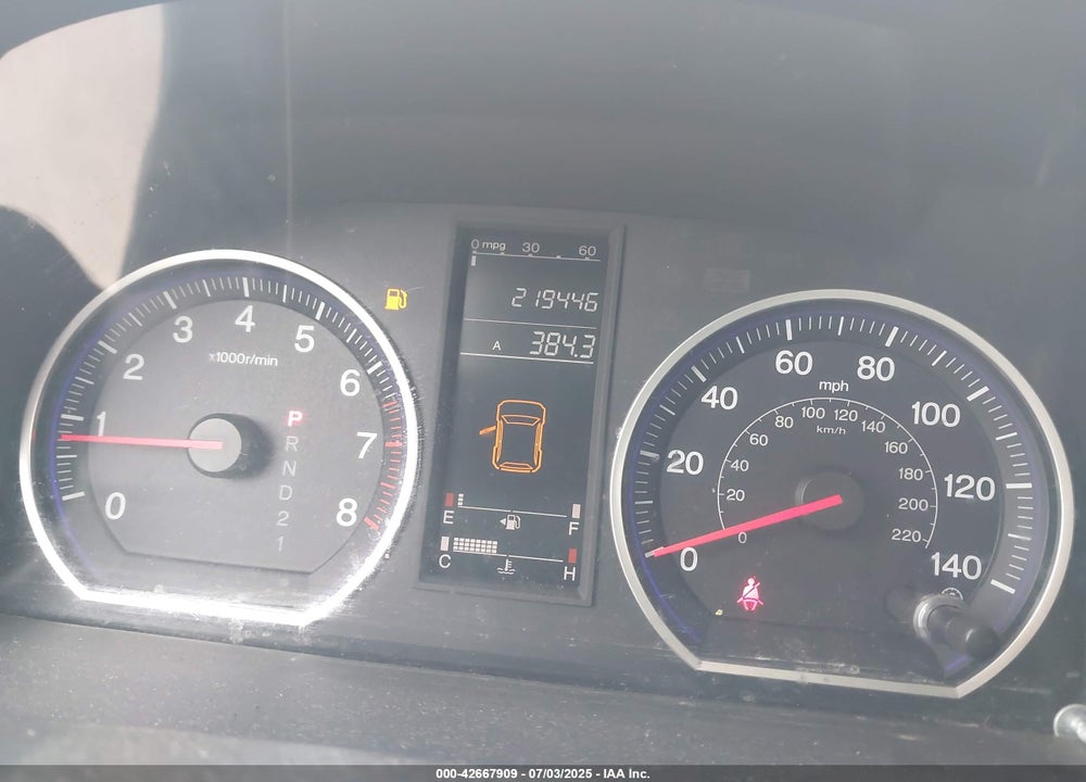 2008 HONDA CR-V LX VIN: 3CZRE38368G703466
