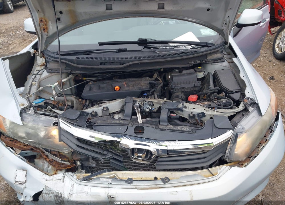 2012 HONDA CIVIC VIN: 2HGFB2F55CH517184