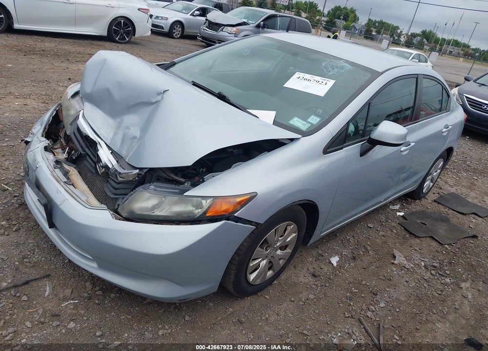 2012 HONDA CIVIC VIN: 2HGFB2F55CH517184