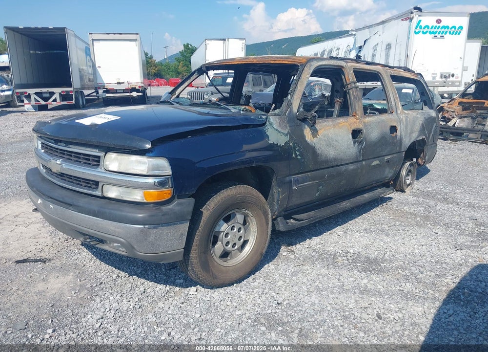 2002 CHEVROLET SUBURBAN 1500 VIN: 1GNFK16Z82J207479