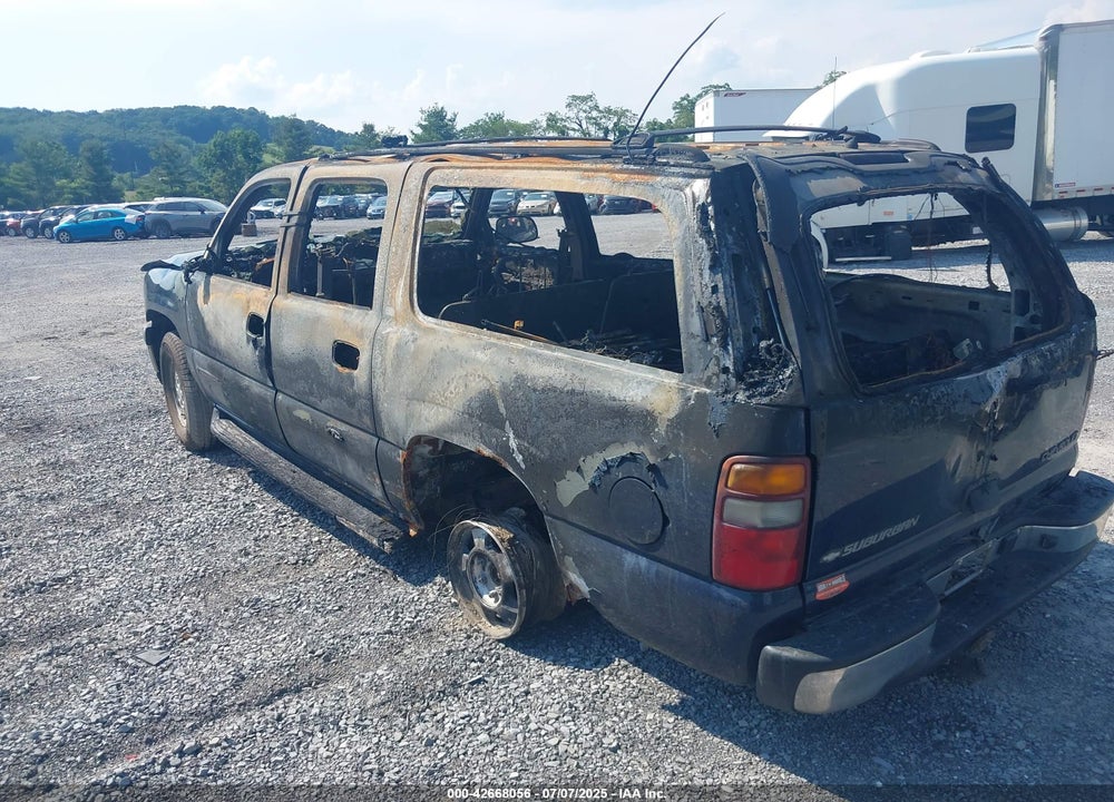 2002 CHEVROLET SUBURBAN 1500 VIN: 1GNFK16Z82J207479