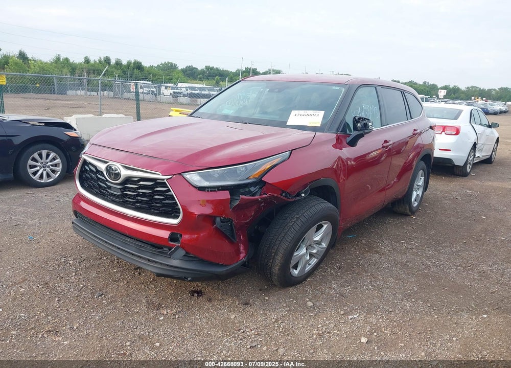 2021 TOYOTA HIGHLANDER VIN: 5TDZZRAH2MS044221