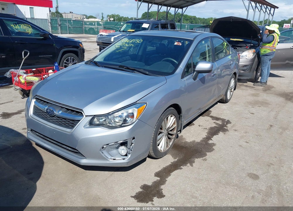 2012 SUBARU IMPREZA 2.0I LIMITED VIN: JF1GJAH63CH018627