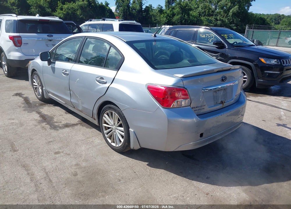 2012 SUBARU IMPREZA 2.0I LIMITED VIN: JF1GJAH63CH018627