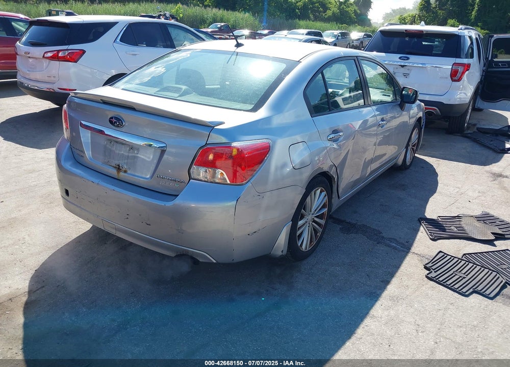 2012 SUBARU IMPREZA 2.0I LIMITED VIN: JF1GJAH63CH018627