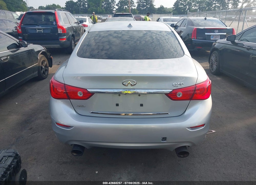 2014 INFINITI Q50 VIN: JN1BV7AR6EM697676