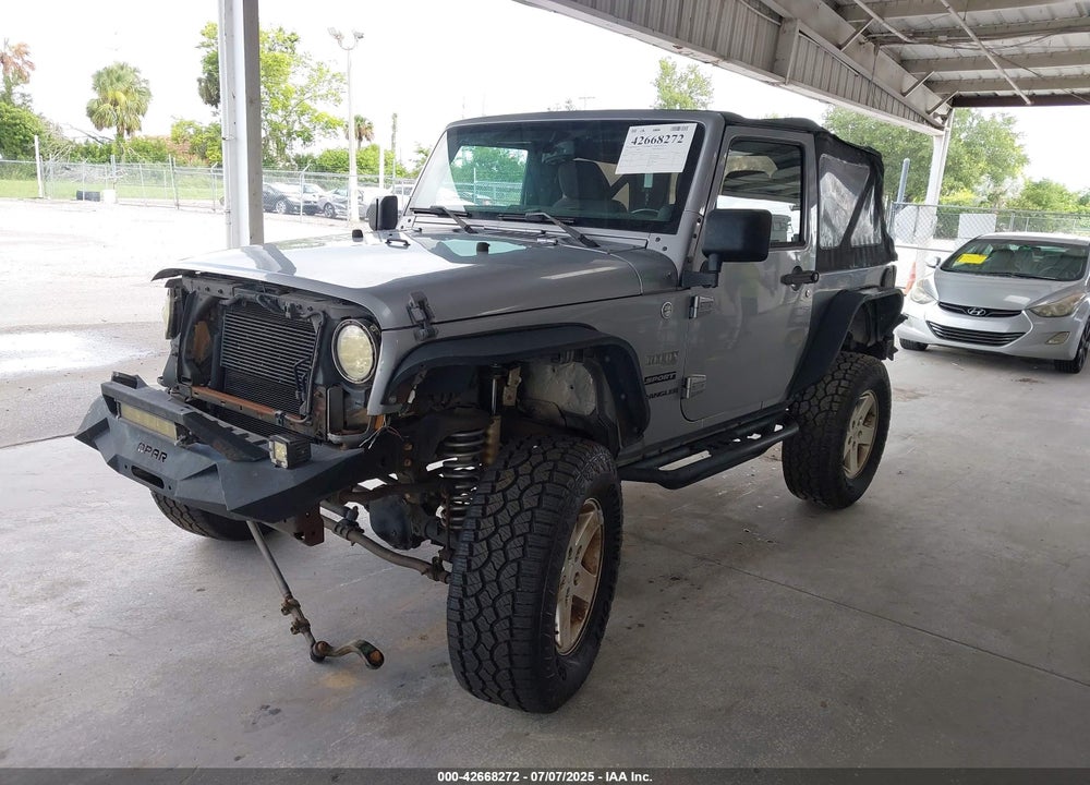2013 JEEP WRANGLER / VIN: 1C4AJWAGXDL606345