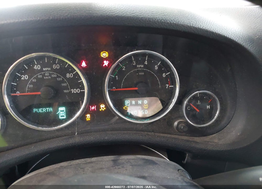 2013 JEEP WRANGLER / VIN: 1C4AJWAGXDL606345