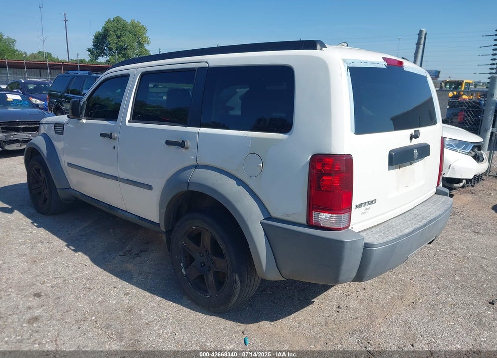 2007 DODGE NITRO VIN: 1D8GT28K47W648991