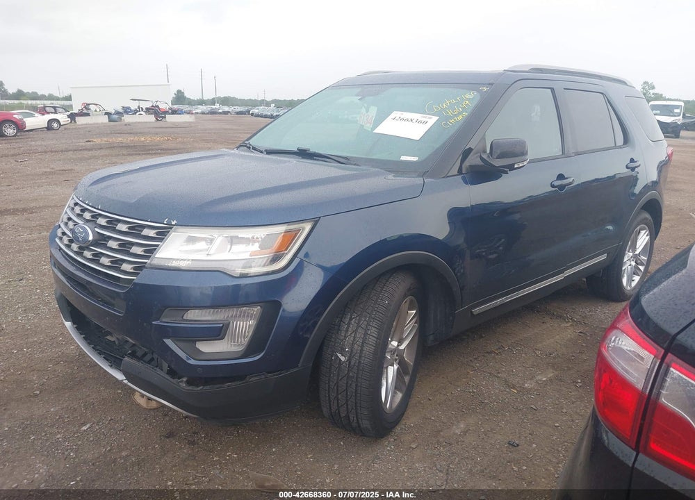 2017 FORD EXPLORER XLT VIN: 1FM5K8D83HGC53584