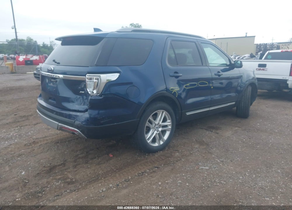2017 FORD EXPLORER XLT VIN: 1FM5K8D83HGC53584