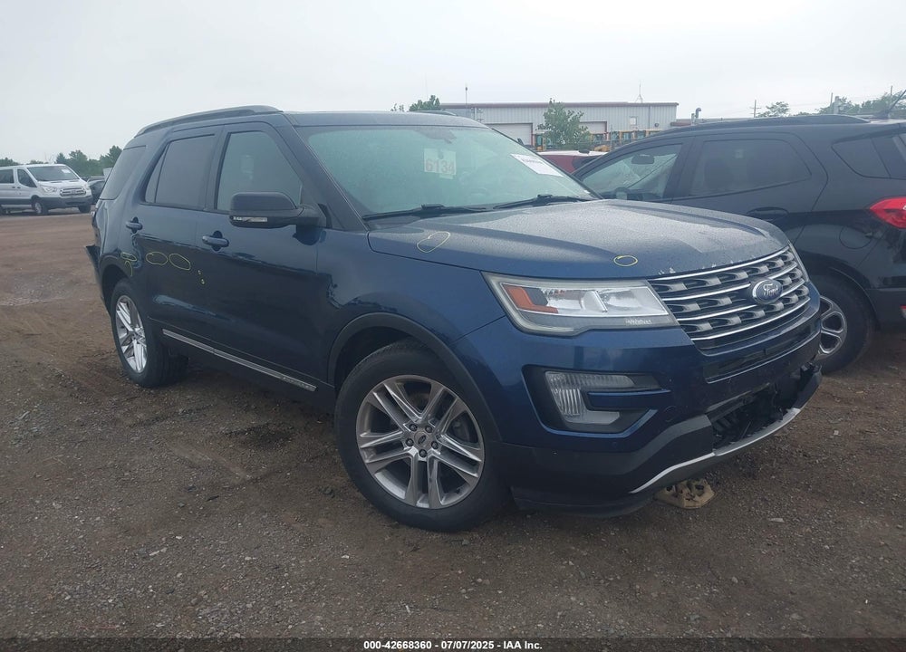 2017 FORD EXPLORER XLT VIN: 1FM5K8D83HGC53584