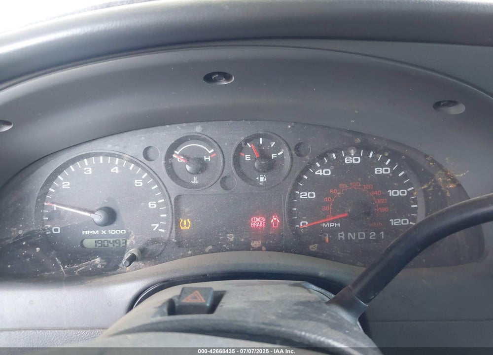 2007 FORD RANGER STX/XL/XLT VIN: 1FTYR10D77PA73451