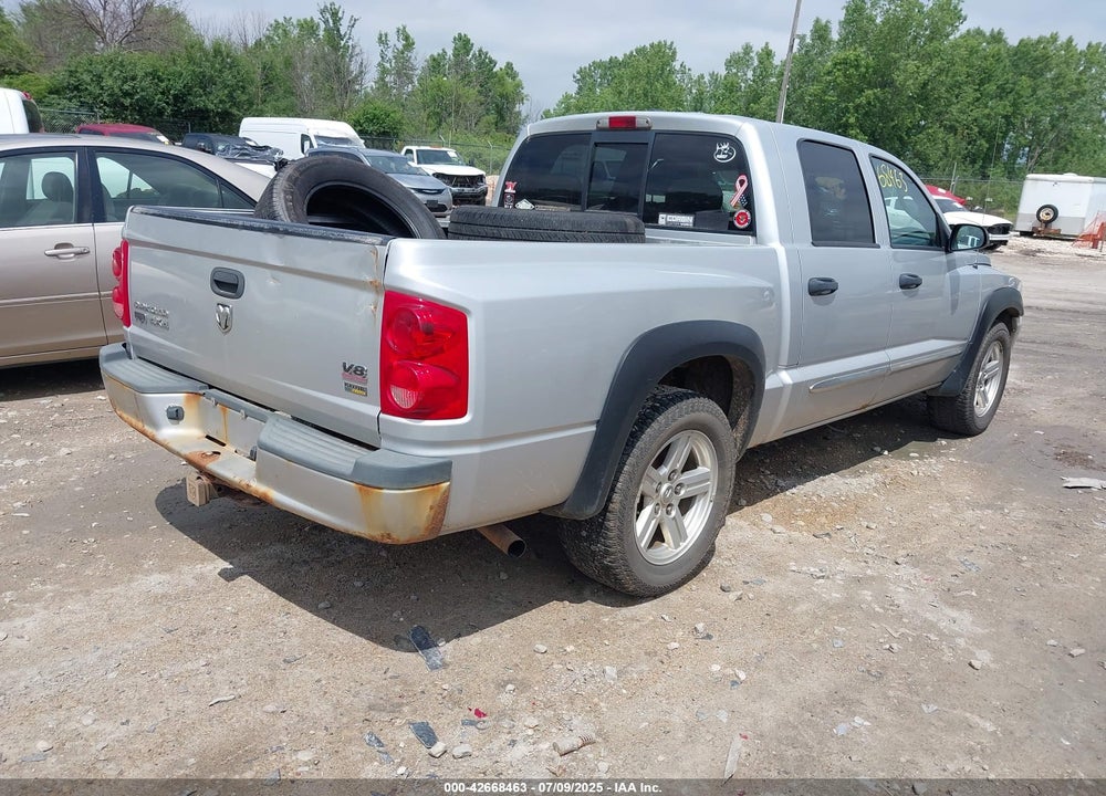 2007 DODGE DAKOTA VIN: 1D7HW58P77S270928