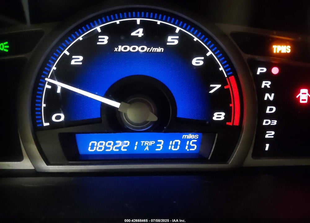 2009 HONDA CIVIC VIN: 2HGFG12699H519085
