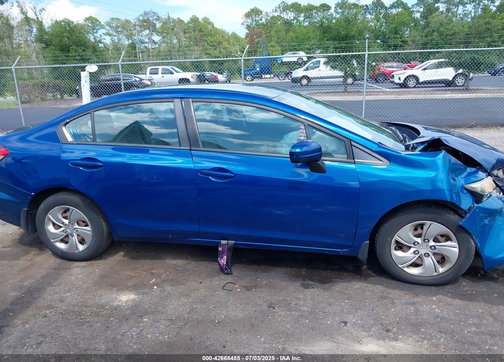 2015 HONDA CIVIC VIN: 19XFB2F51FE096045