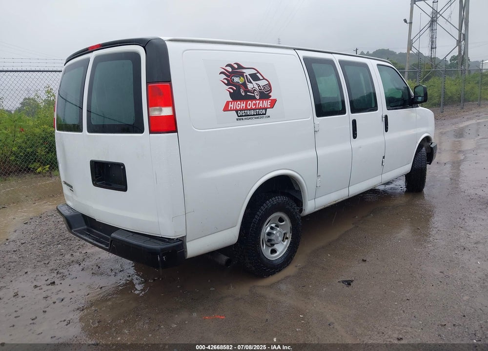 2016 CHEVROLET EXPRESS 2500 WORK VAN VIN: 1GCWGAFG8G1147848