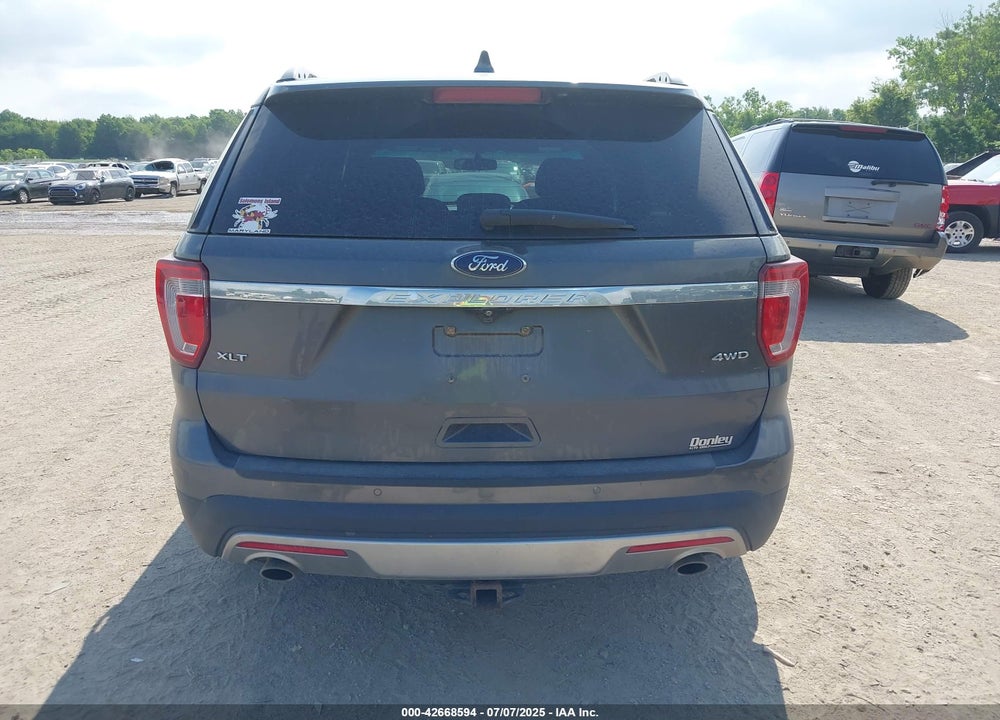 2017 FORD EXPLORER VIN: 1FM5K8D86HGA21142