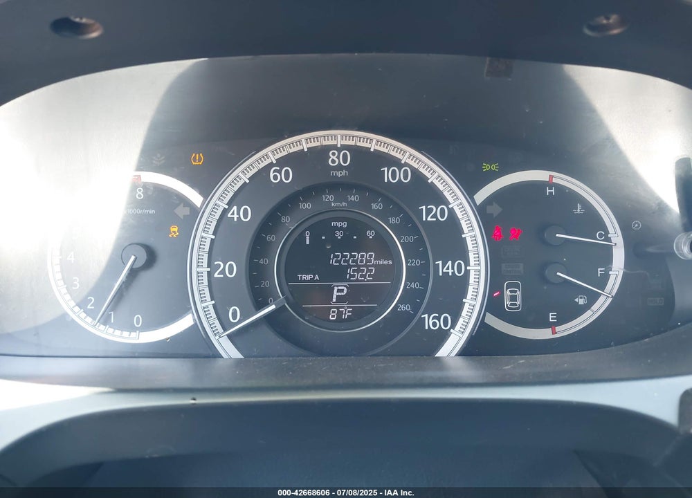 2013 HONDA ACCORD EX-L VIN: 1HGCR2F83DA121697