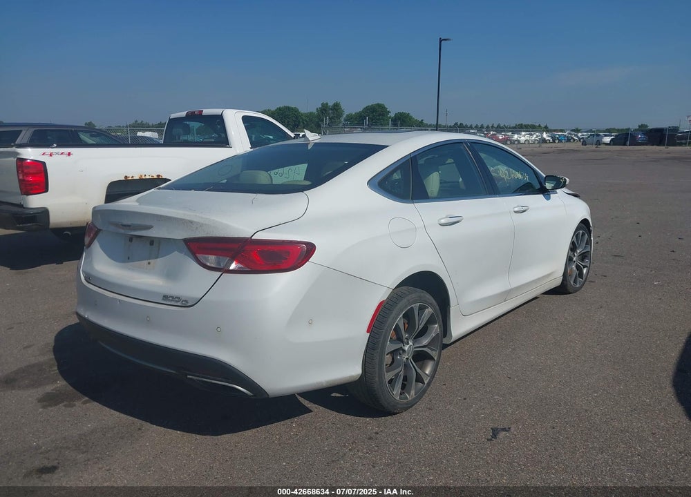 2015 CHRYSLER 200 VIN: 1C3CCCEG8FN583204