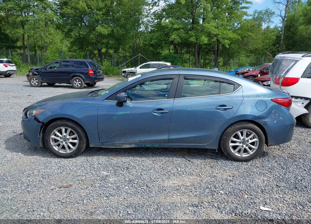 2016 MAZDA 3 I GRAND TOURING VIN: 3MZBM1X75GM268018