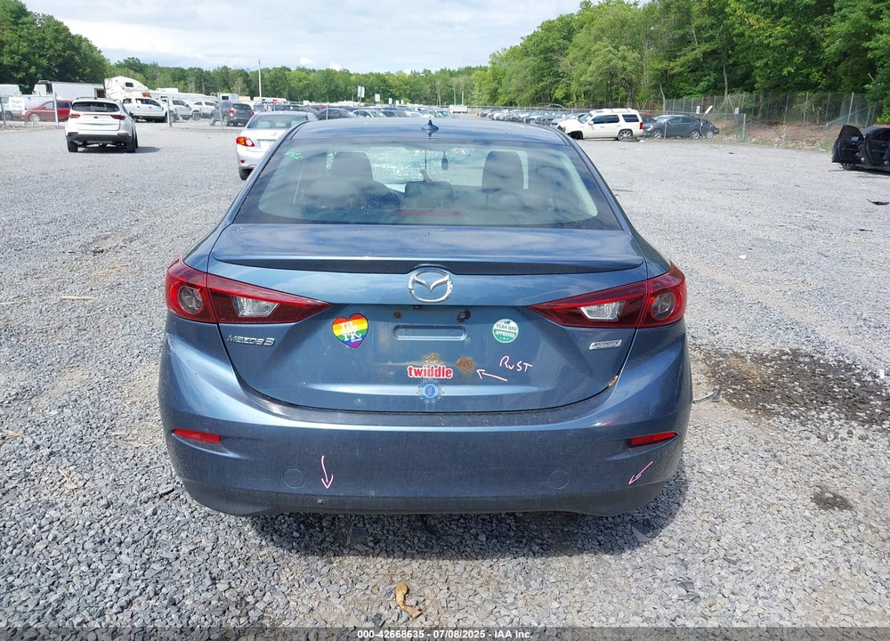 2016 MAZDA 3 I GRAND TOURING VIN: 3MZBM1X75GM268018