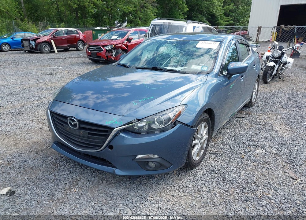 2016 MAZDA 3 I GRAND TOURING VIN: 3MZBM1X75GM268018