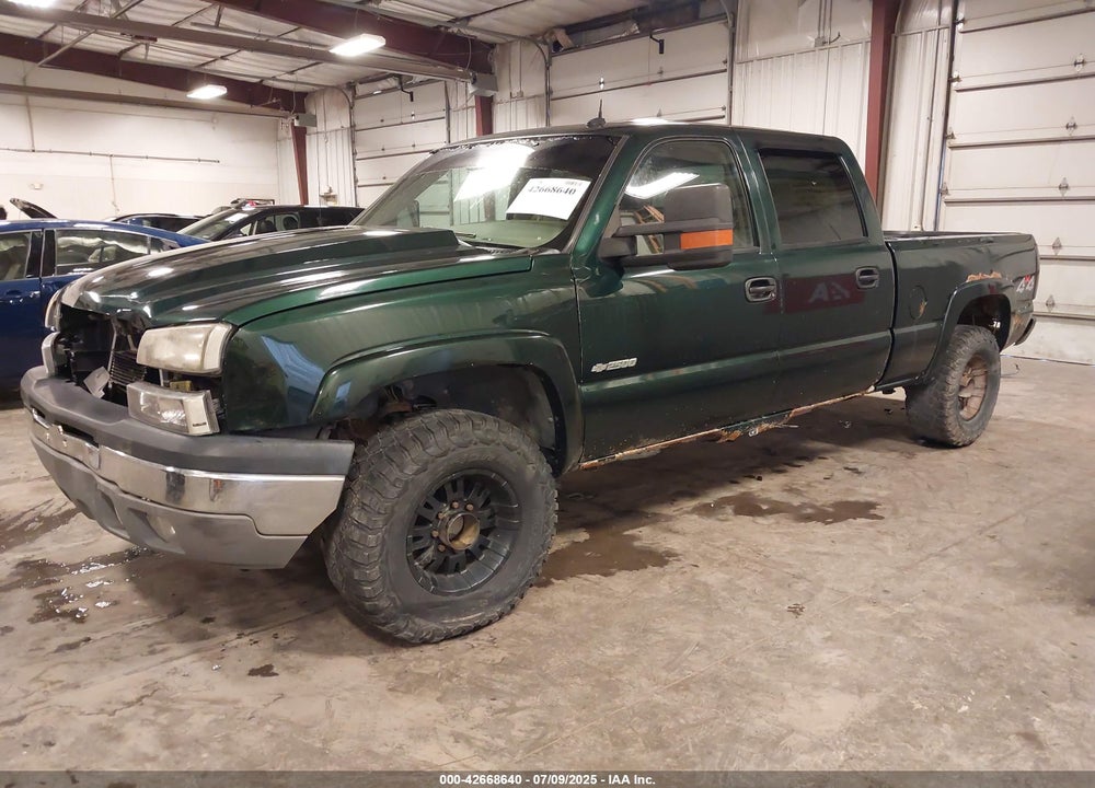 2004 CHEVROLET SILVERADO 2500 LT VIN: 1GCGK23U44F105601