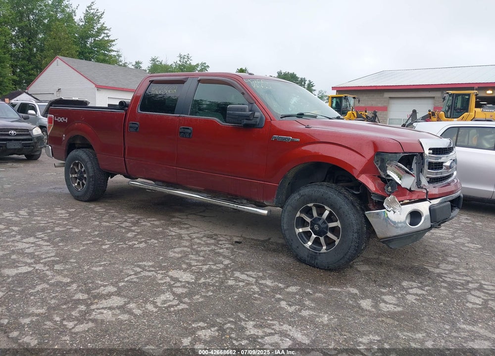 2014 FORD F-150 XLT VIN: 1FTFW1EF9EKF64821