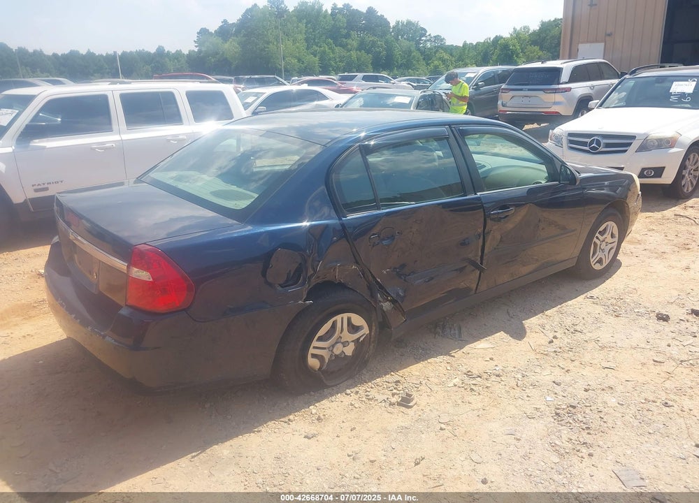 2005 CHEVROLET MALIBU VIN: 1G1ZS54F65F294613