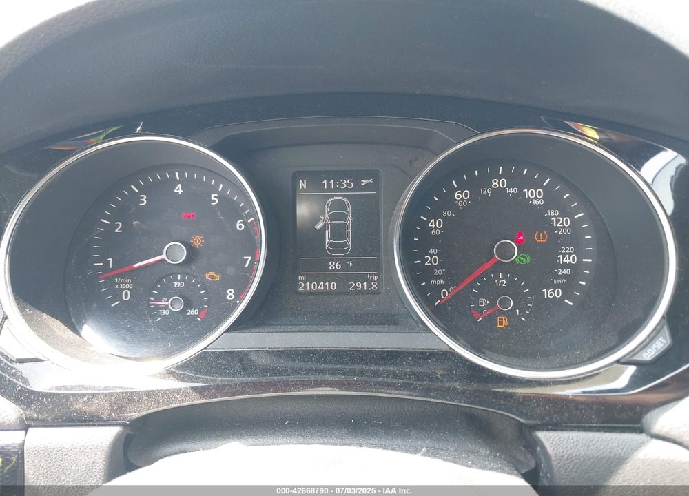 2017 VOLKSWAGEN JETTA VIN: 3VWL17AJ0HM253920