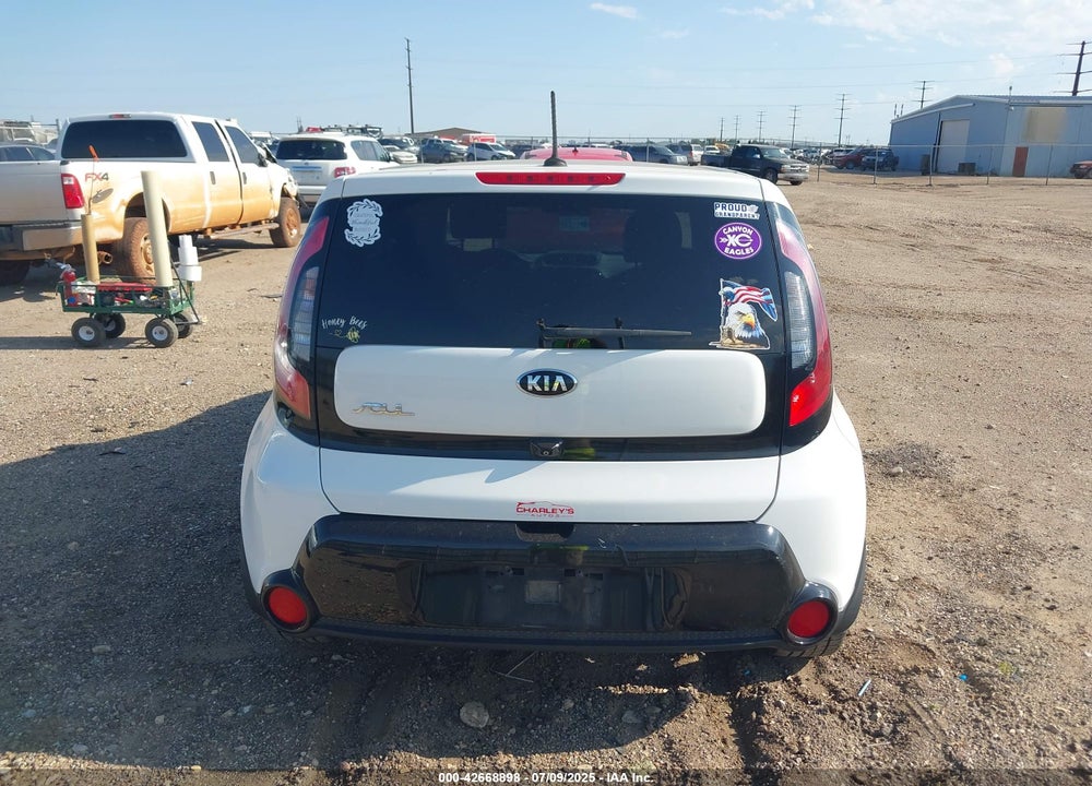 2016 KIA SOUL VIN: KNDJP3A54G7857080