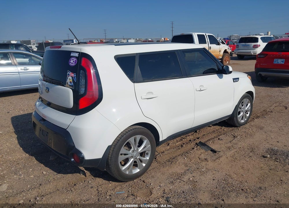 2016 KIA SOUL VIN: KNDJP3A54G7857080