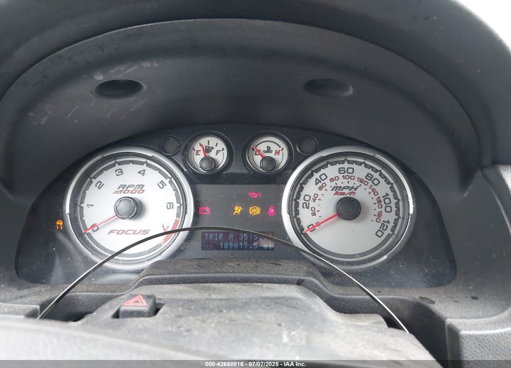 2009 FORD FOCUS SE VIN: 1FAHP35N09W153742