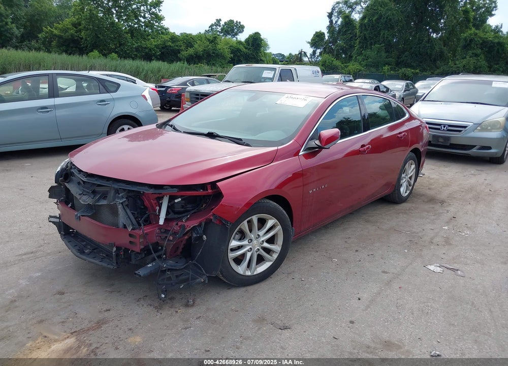 2018 CHEVROLET MALIBU LT VIN: 1G1ZD5ST1JF140386