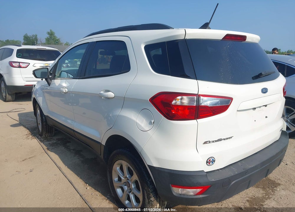 2018 FORD ECOSPORT SE VIN: MAJ6P1UL9JC247426