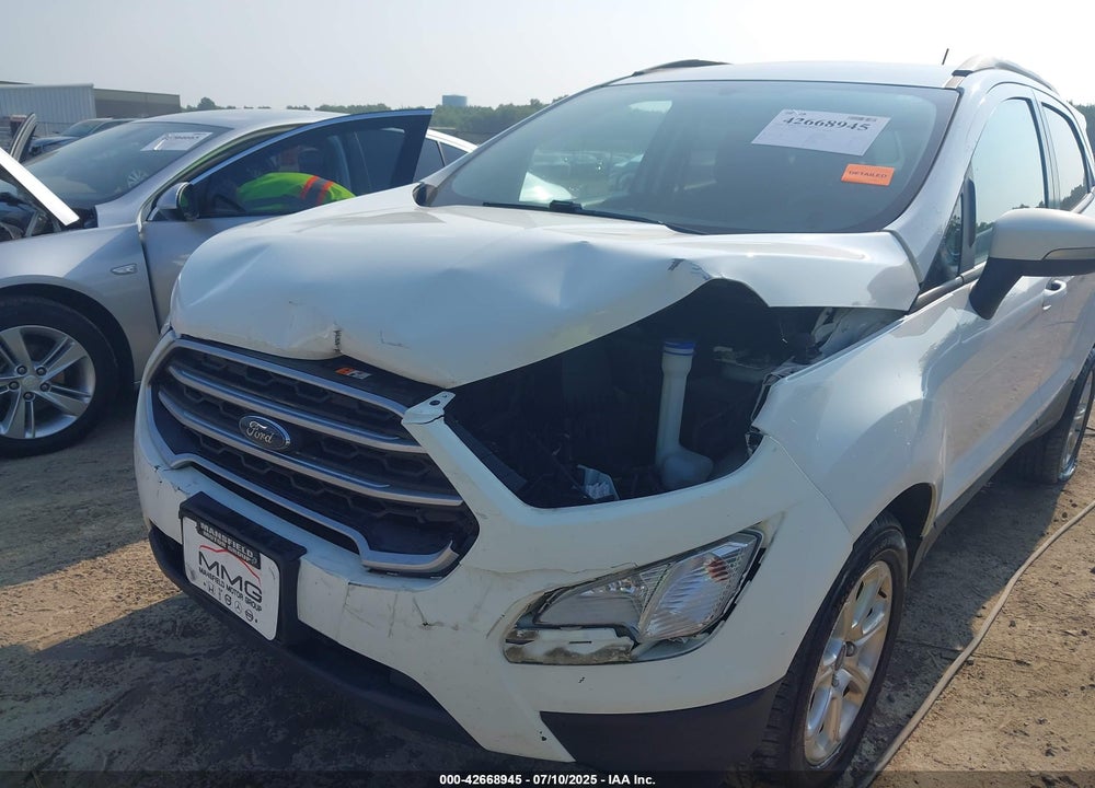 2018 FORD ECOSPORT SE VIN: MAJ6P1UL9JC247426