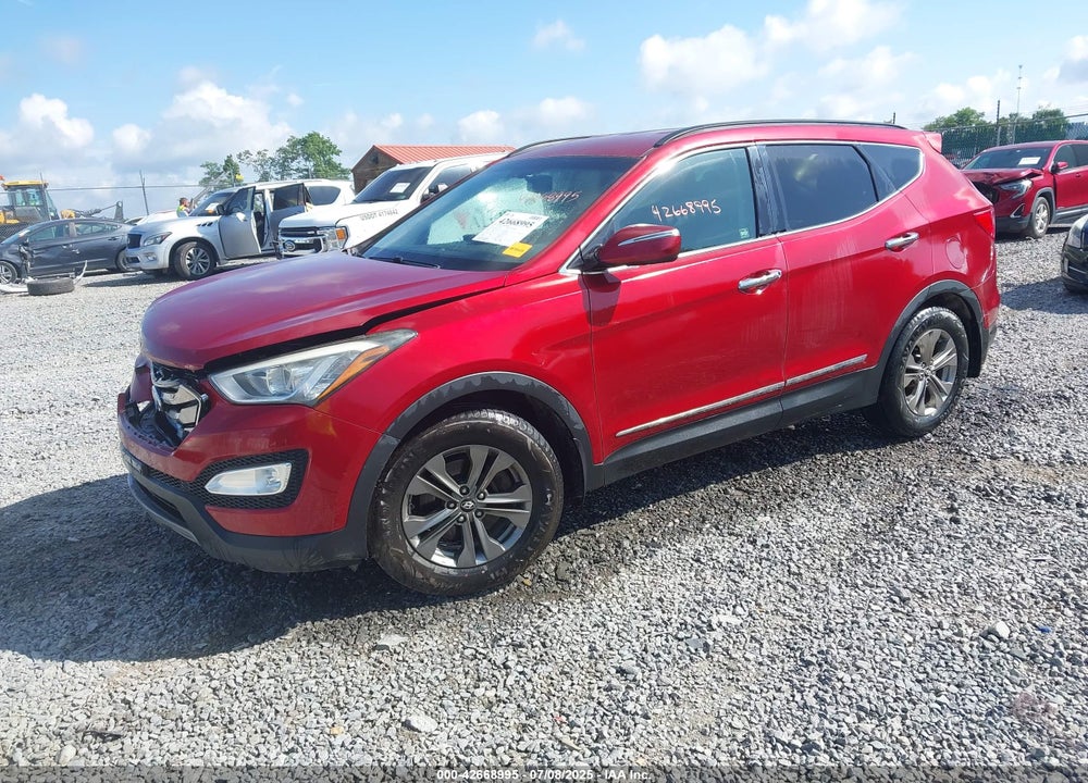 2014 HYUNDAI SANTA FE SPORT VIN: 5XYZUDLB7EG154156