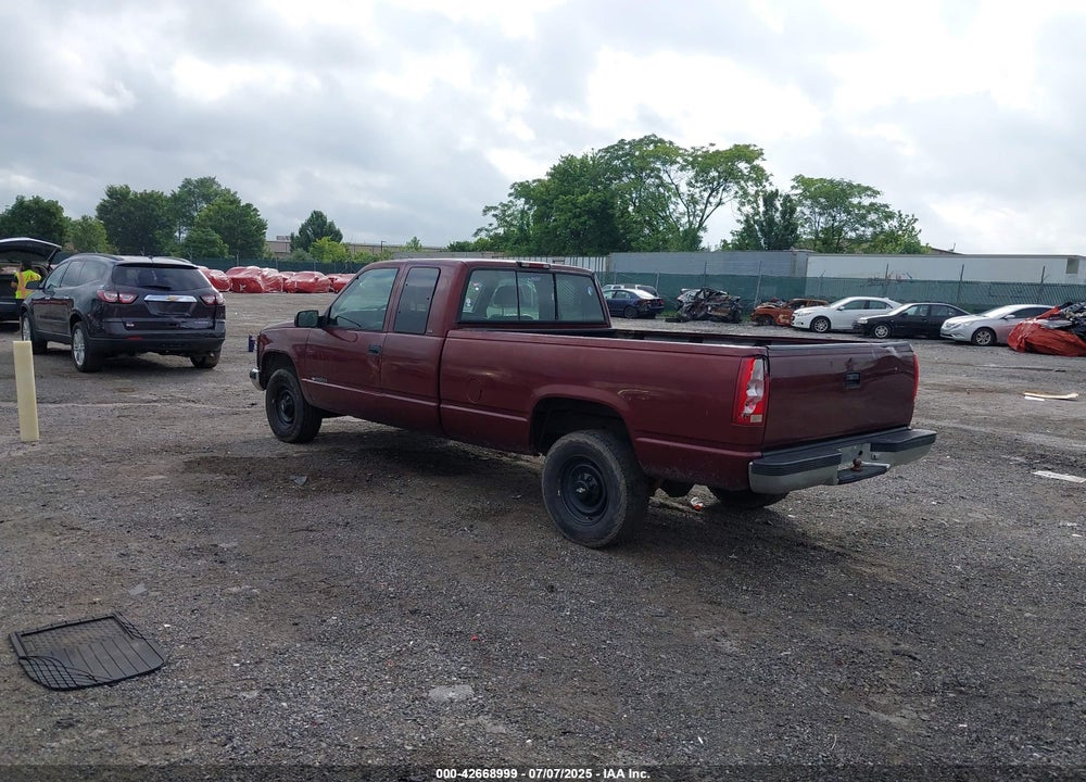1998 CHEVROLET C2500 FLEETSIDE VIN: 1GCGC29R5WE213122