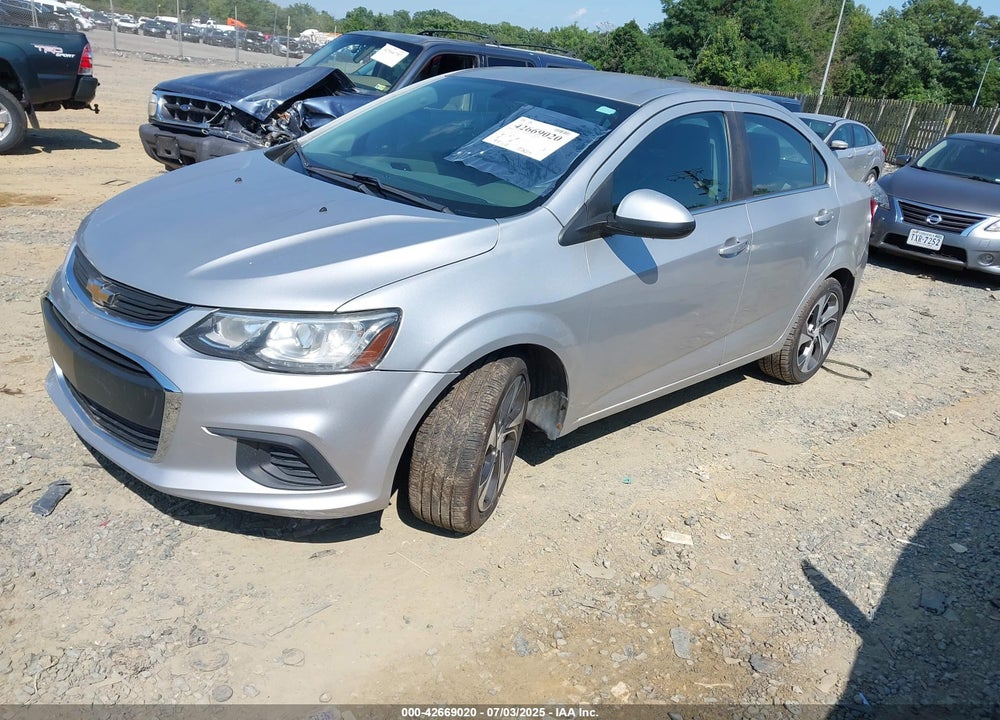 2017 CHEVROLET SONIC VIN: 1G1JF5SB8H4123086