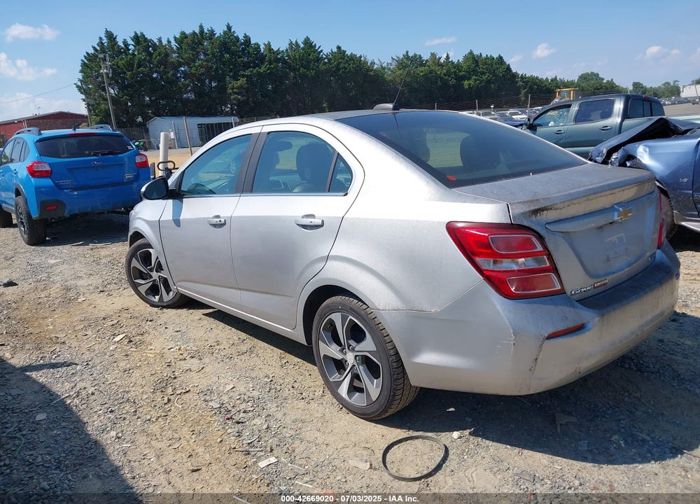 2017 CHEVROLET SONIC VIN: 1G1JF5SB8H4123086