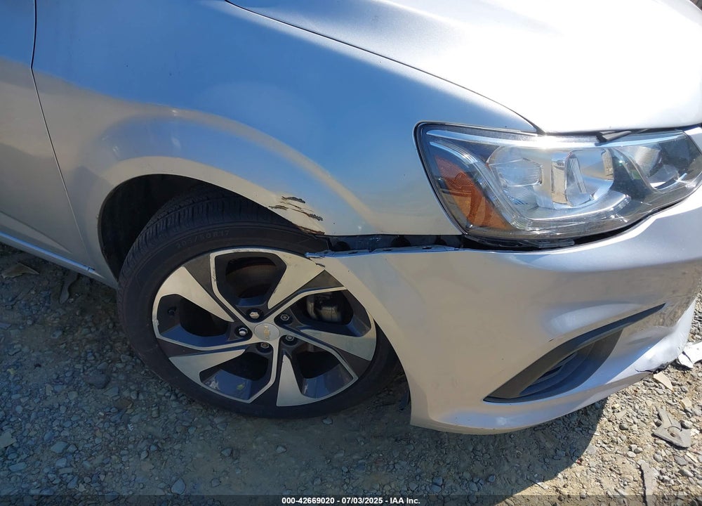 2017 CHEVROLET SONIC VIN: 1G1JF5SB8H4123086