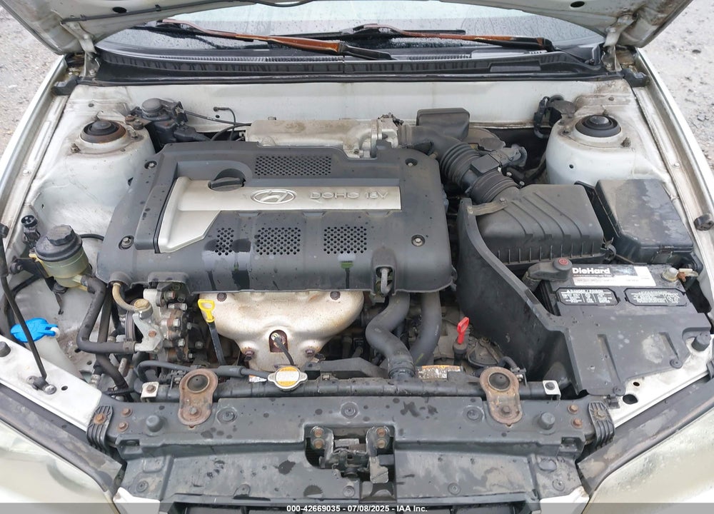 2006 HYUNDAI ELANTRA VIN: KMHDN56D36U201933